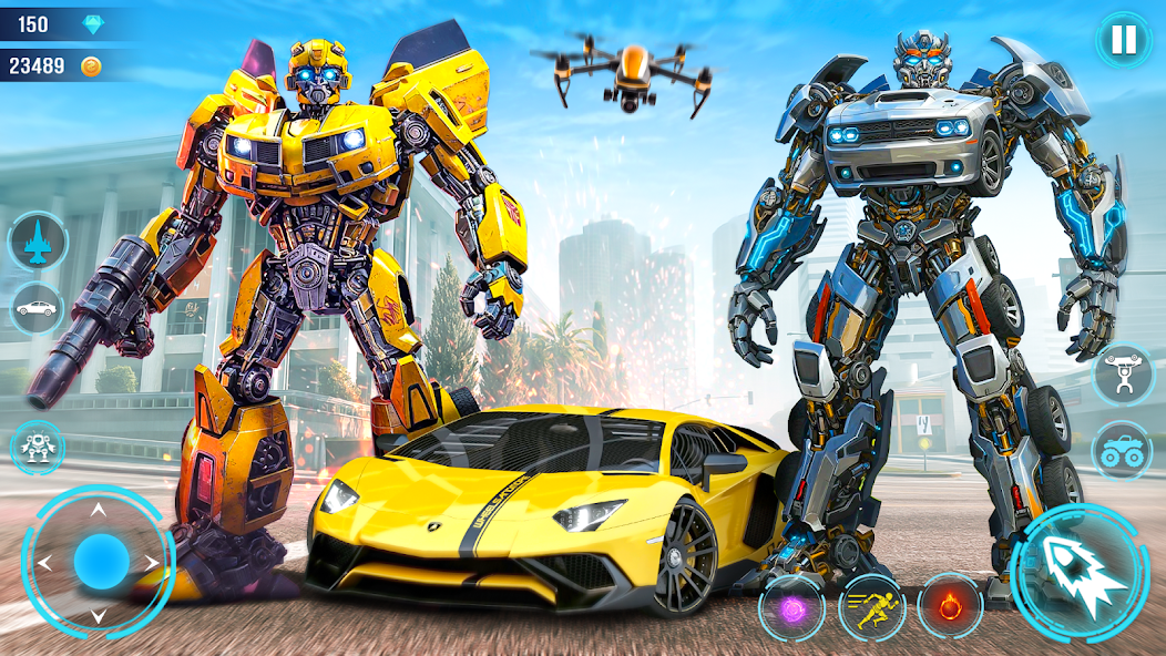 Robot Fighting Transformation
